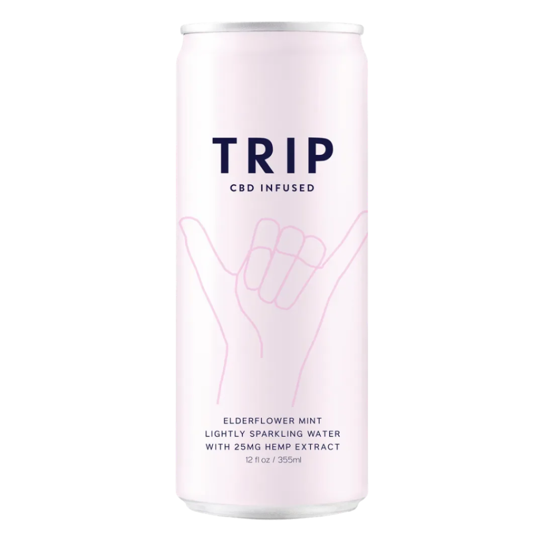 Trip - Elderflower Mint CBD Infused