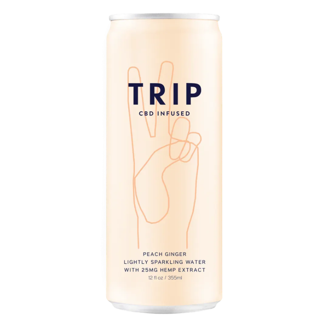 Trip - Peach Ginger CBD Infused