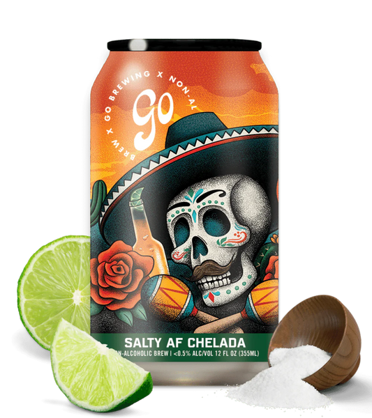 Go Brewing - Salty AF Lime Chelada