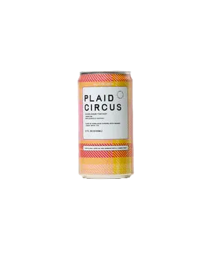 Plaid Circus Can -  Bubble Gum Fantasy
