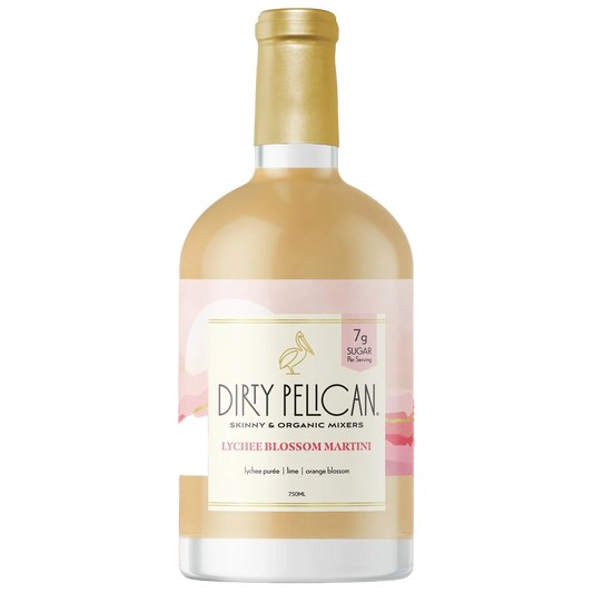 Dirty Pelican lychee blossom martini