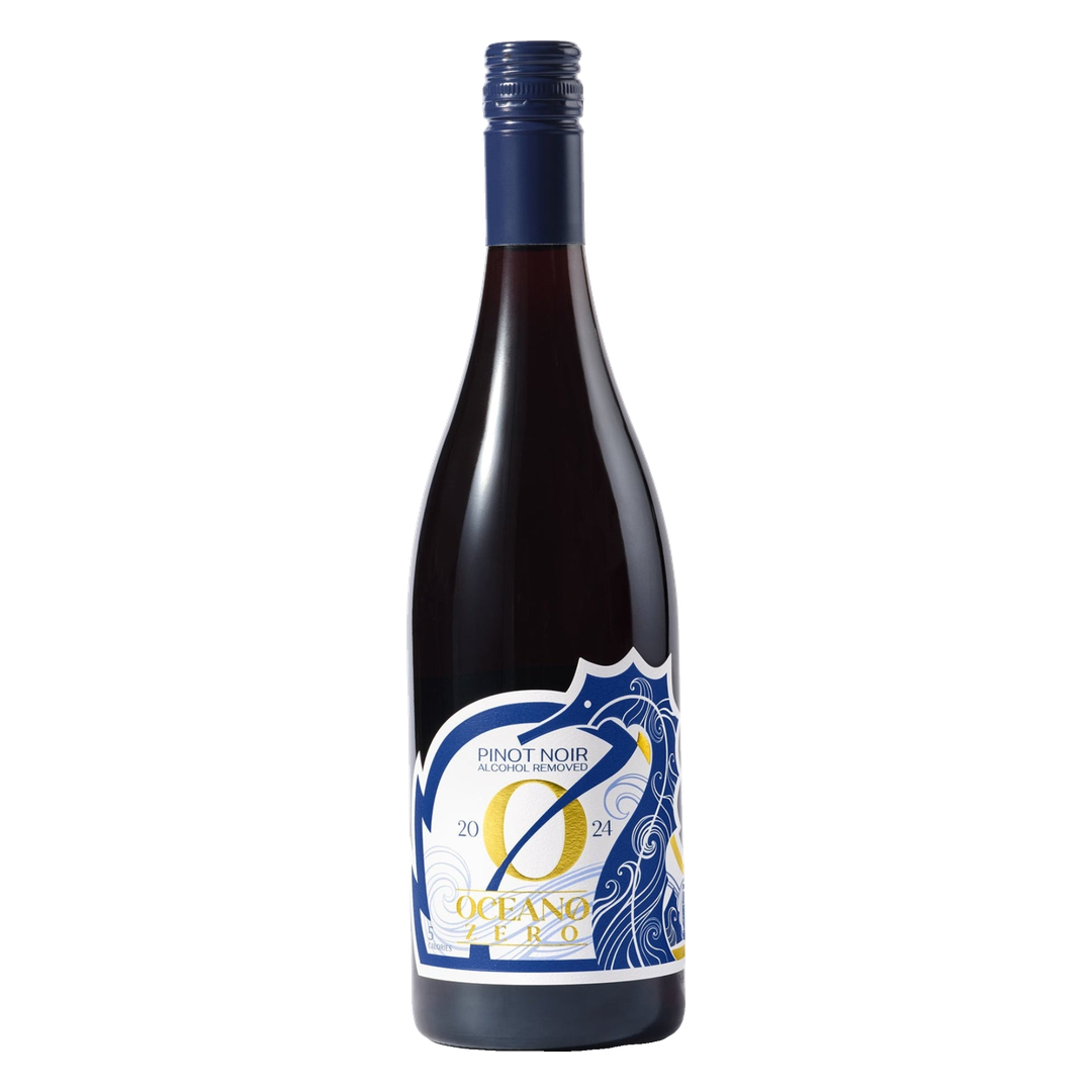 Oceano Zero 2024 Pinot Noir, alcohol-removed wine, Spanish Springs Vineyard, San Luis Obispo Coast, 750ml bottle