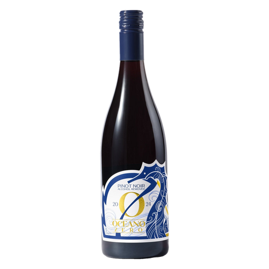 Oceano Zero 2024 Pinot Noir, alcohol-removed wine, Spanish Springs Vineyard, San Luis Obispo Coast, 750ml bottle